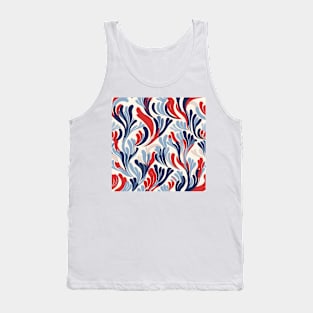 Patriotic 4th of July Pattern 7 Tank Top